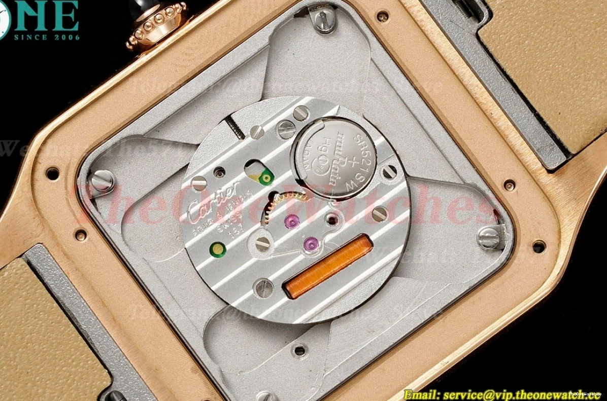 RG Santos Dumont LE Blue Dia Dial AF Quartz Silver 0329